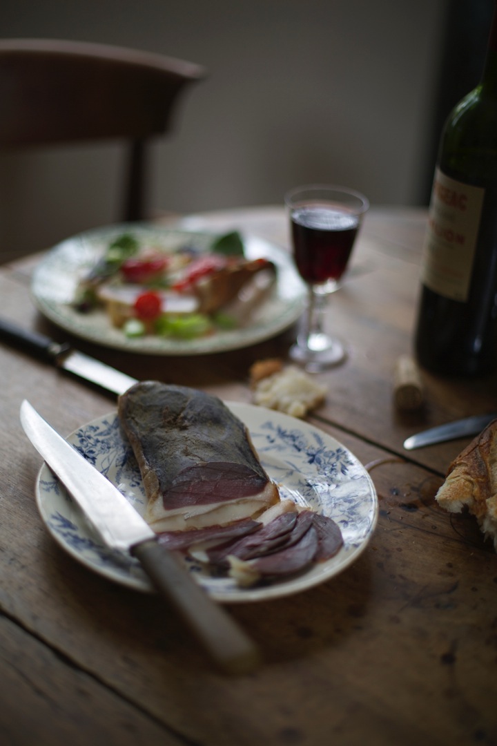 Cured duck breast - Wine tours in Bordeaux - Food and photography workshops - Food photography - Food and lifestyle photography