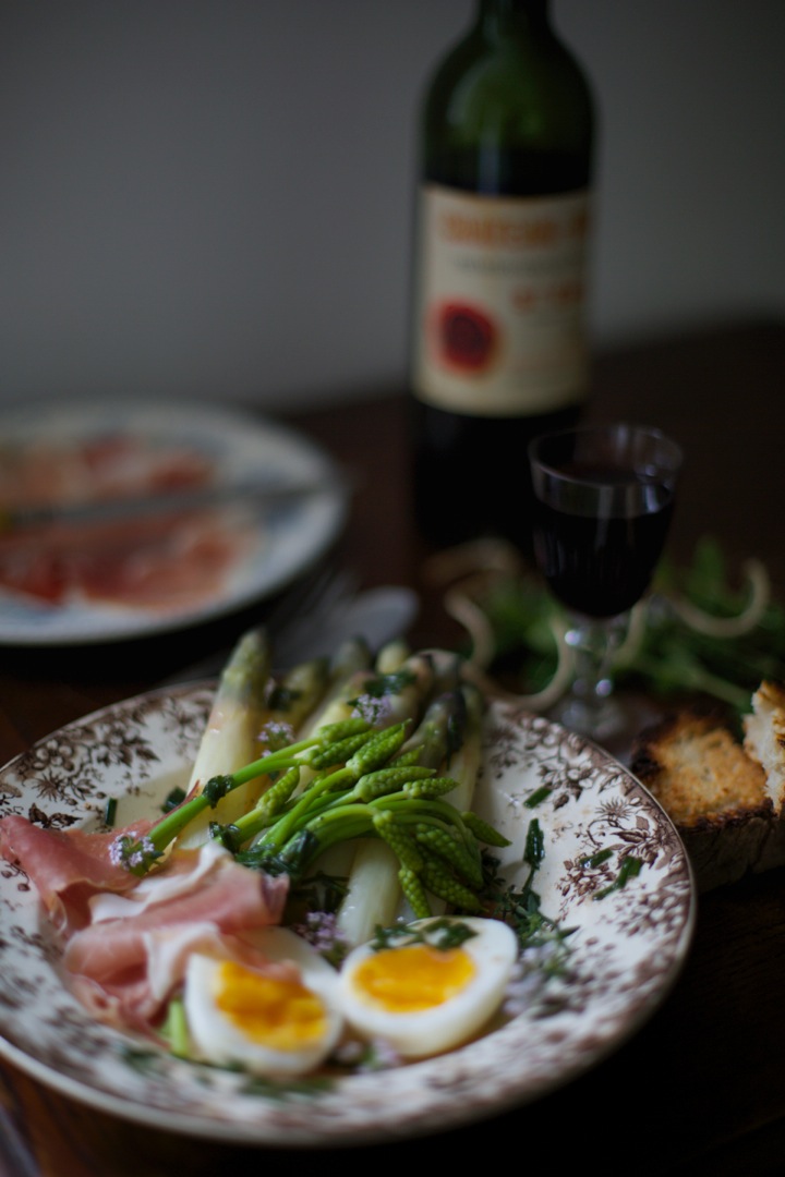 Wild asparagus - asperges sauvages