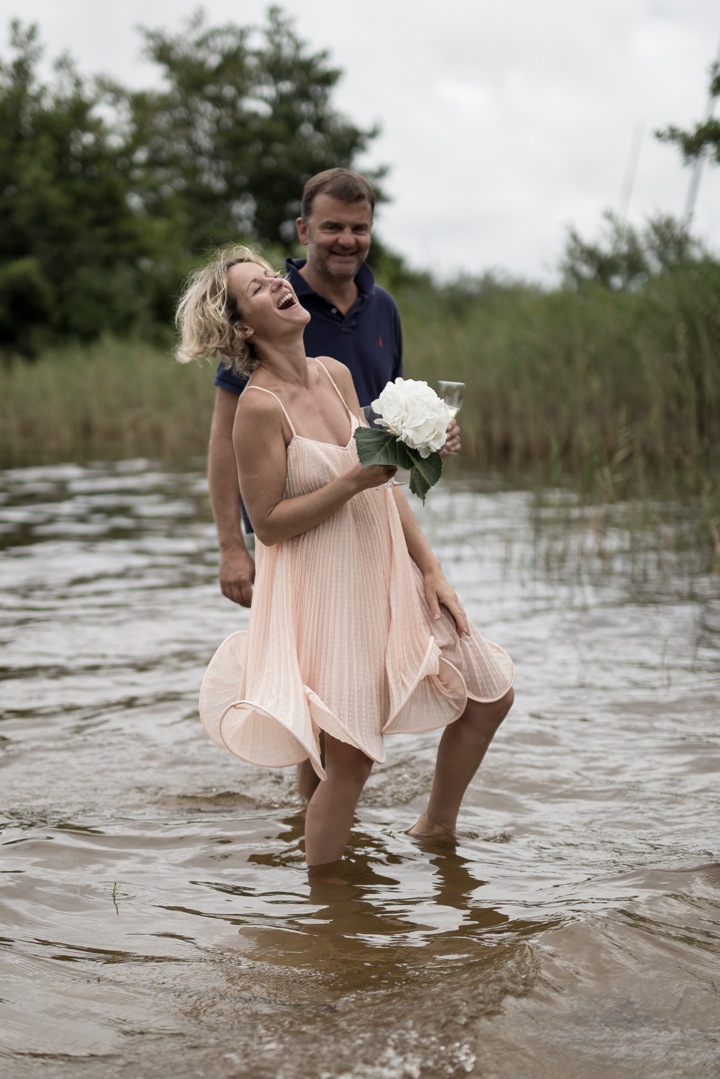 Wedding at the lake house
