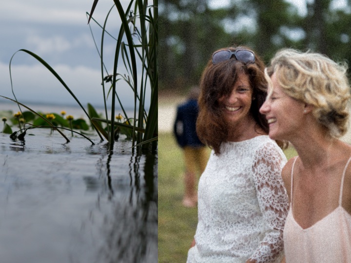 Wedding at the lake house