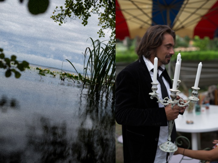 Wedding at the lake house