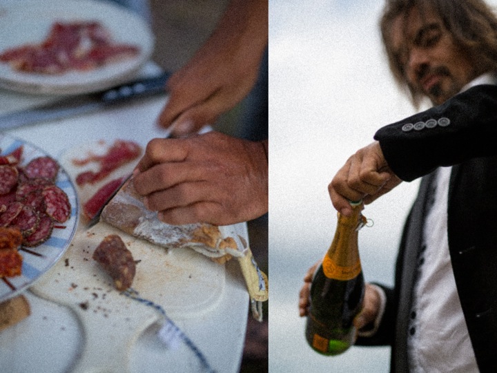 Wedding at the lake house